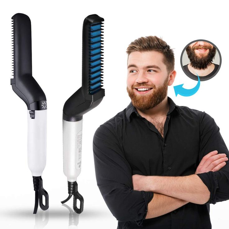 Men's Hair & Beard Straightener Brush - Pakisma