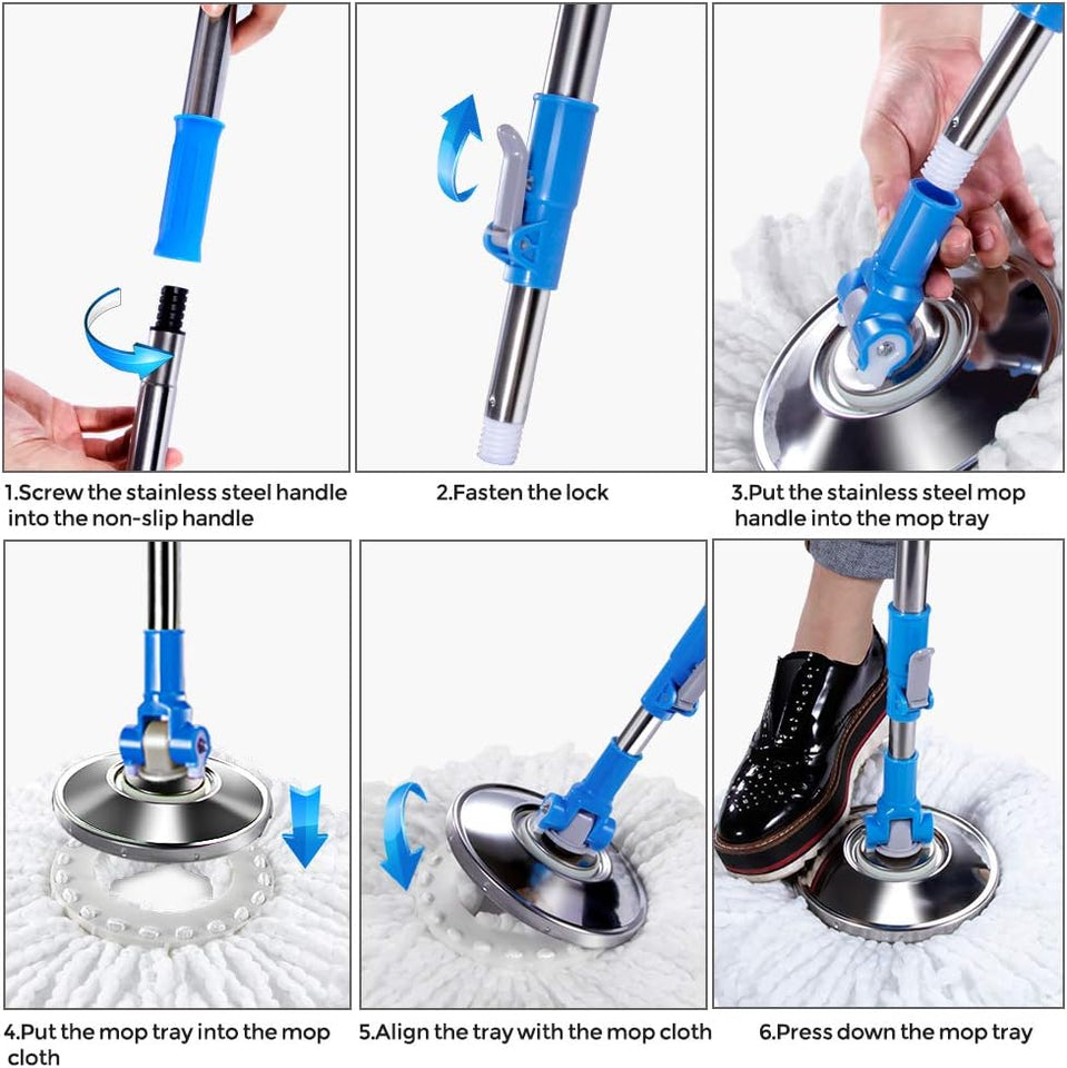 360° EASY SPIN MAGIC MOP - Pakisma