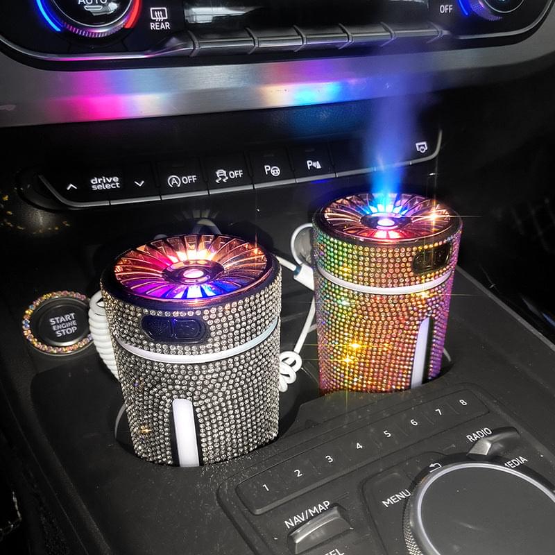 Car Air Humidifier Bling Led Light - Pakisma