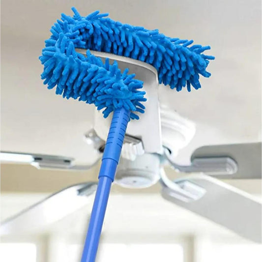 AlClean Flexible Micro Fiber Duster(Telescopic Stainless Steel Handle) - Pakisma